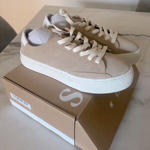 Ibiza Platform Soludos Sneaker Sand Tan